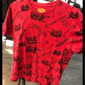 Billionaire Boys Club all over angler tee